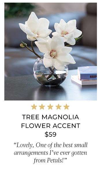 Tree Magnolia Faux Flower Accent Item #FLA918-CRW