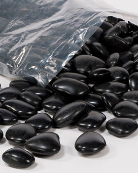 Black Faux Landscaping Stones for Decorative Containers