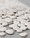 White Faux Landscaping Stones for Decorative Containers