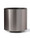 Cylinder Container - 14" W x  14" H - Graphite