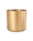 14" Spun Metallic Tree & Plant Container - Gold