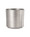 14" Spun Metallic Tree & Plant Container - Silver Steel
