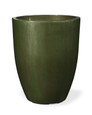 Fiberglass Garden Glaze Container - 14" W x 17"H - Green