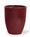 Fiberglass Garden Glaze Container - 14" W x 17"H - Oxblood, by Petals.