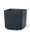 Cubico Decorative Container - 14"W x 14"H - Matte Black