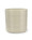 Newport Decorative Container 14"W x 14"H - Gloss Oyster