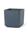 Cubico<br>Decorative Container - 11"W x 11"H - Granite Gray