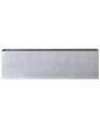 24" Cubicle/Ledge Plant Container - Brushed Chrome