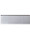 24" Cubicle/Ledge Plant Container - Brushed Chrome