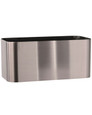 File top - 14"L x 6.25"H x 7"W - Brushed Graphite