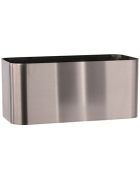 File top - 14"L x 6.25"H x 7"W - Brushed Graphite