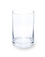 6" Hand-Blown Glass Cylinder Vase
