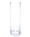 16" Hand-Blown Glass Cylinder Vase