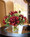 Dahlia Delight Silk Flower Arrangement in Red.