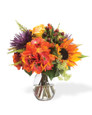 Rose, Hydrangea & Sunflower Accent