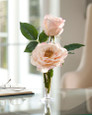 Open Rose & Bud Accent
