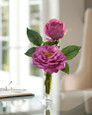 Open Rose & Bud Accent