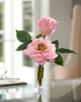 Open Rose & Bud Accent
