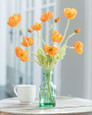 California Poppies Silk Flower Arrangement from Petals.