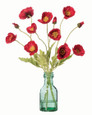 California Poppies Silk Flower Arrangement from Petals.