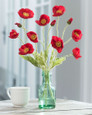 California Poppies Silk Flower Arrangement from Petals.