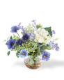 Cosmos & Hydrangea Silk Flower Accent by Petals.