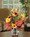 Harvest Moon Silk Flower Autumn Accent, by Petals.