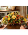 Zinnia, Gerbera & Lily Centerpiece
