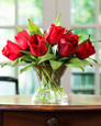 Tulip Nosegay Faux Arrangement, available at Petals.