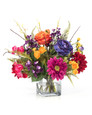 Festive Mood Silk Flower Centerpiece