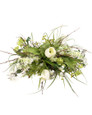Lilac, Dogwood, & Tulip Silk Flower Centerpiece