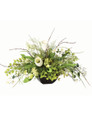 Lilac, Dogwood, & Tulip Silk Flower Centerpiece
