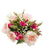 Peony & Ranunculus Silk Flower Arrangement