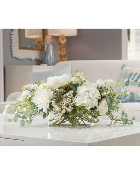 Simplistic Splendor<br>Faux Flower Centerpiece