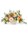 English Manor Faux Flower Centerpiece