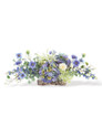 Cosmos & Hydrangea Silk Flower Centerpiece by Petals.