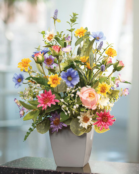 Garden Celebration Bouquet Silk Flower Arrangement, available at Petals.