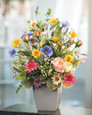 Garden Celebration Bouquet Silk Flower Arrangement, available at Petals.