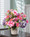 Peony, Hydrangea & Daisy Silk Flower Arrangement, by Petals.