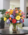 Garden Brilliance Faux Flower Design.