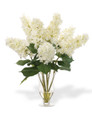 White Hydrangea Harmony Faux Flower Arrangement