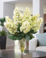 Green Hydrangea Harmony Faux Flower Arrangement