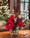 Daisy, Tulip & Poinsettia Silk Flower Centerpiece
