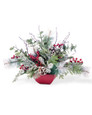 Winterberry Frost  Holiday Centerpiece