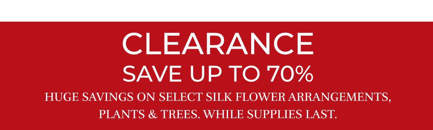 Clearance Sale