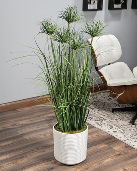 Papyrus Grass Faux Foliage Plant, by Petals.