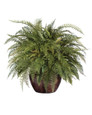 Deluxe Faux Fern Planter