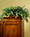 Elegant Palm & Ivy Armoire Silk Planter Assorted Silk Ivy Varieties in Decorative Aged Planter   