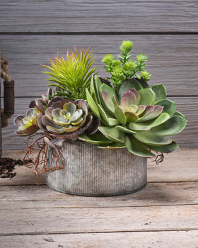 Succulent Obsession Artificial Foliage Planter
