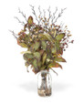 Laurel & Plume Thistle Faux Foliage Arrangement, By Petals.